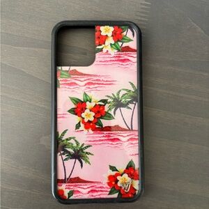 Tropical Floral Phone Case - Pink